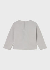 Blusa Manga Larga Jirafa Gris Mayoral Estilo